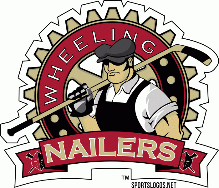 wheeling nailers 2003-2011 alternate logo iron on transfers for clothing